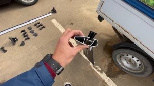 Установки рейлингов на Mazda 3 bl + ветровик YAKIMA