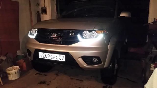 УАЗ патриот 2015г. 9000км. пробег смотреть онлайн