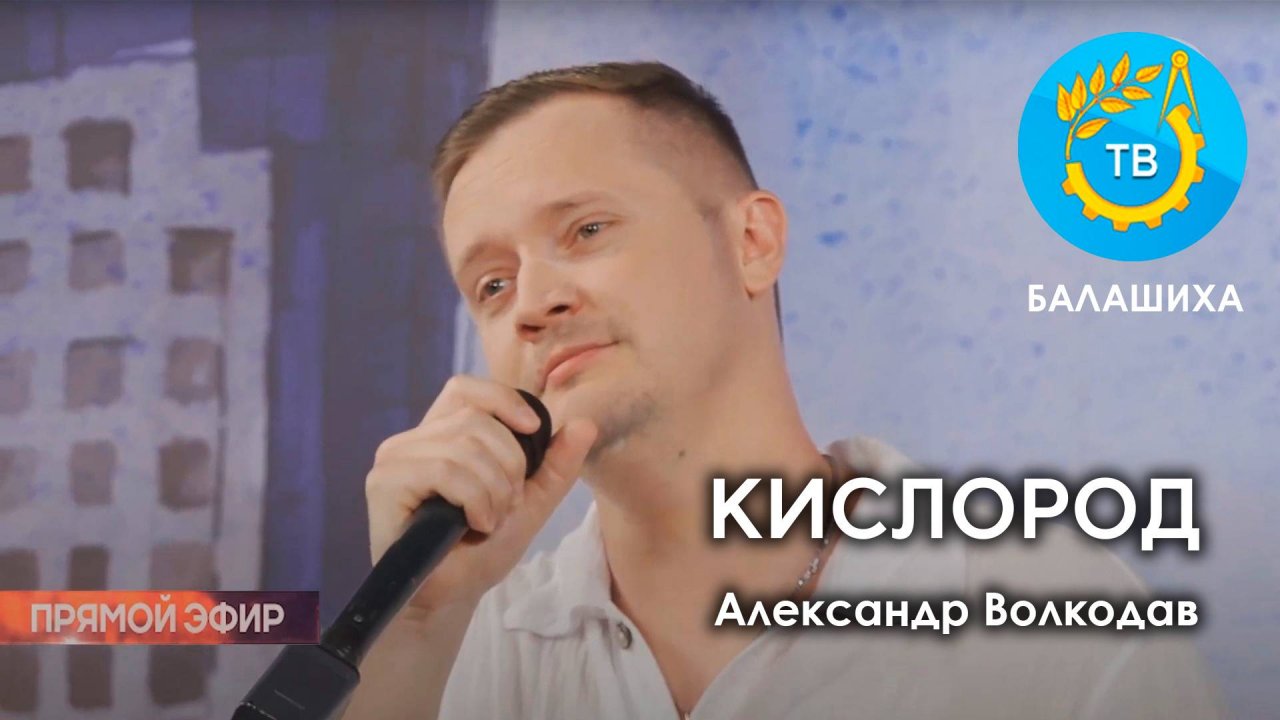 "Кислород" Александр Волкодав в прямом эфире программы "Вечерний дилижанс" на "Балашиха-ТВ" 13.06.24