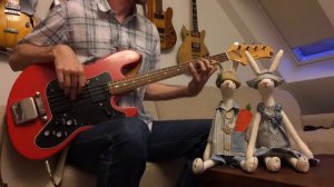 Jolana Galaxis Bass vintage bassguitar