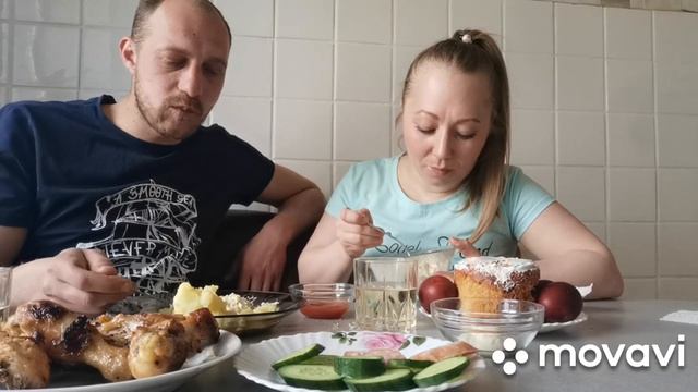 #мукбанг#асмр#русскиймукбанг# мукбанг, сочные куриные ножки, и вкусный салат оливье