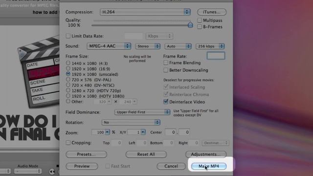 How To Convert A Quicktime File To A Mpeg File смотреть онлайн