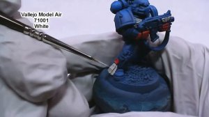 How to paint Crimson Fist Space Marine by Lester Bursley