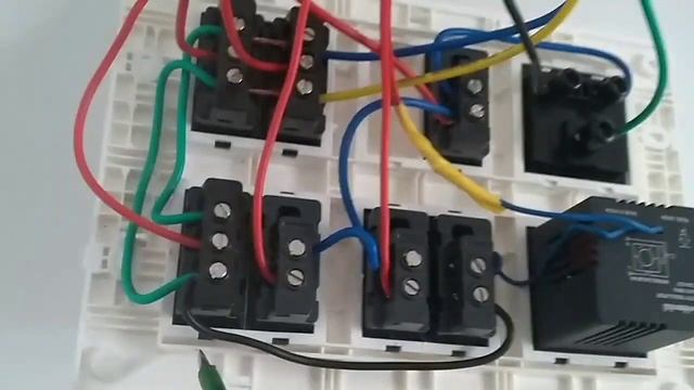 how to connect 12module switchboard  curve goldmedal switches with inverter and master#i love god