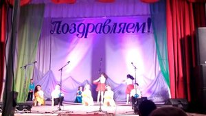 Эстрадный детский танец.Горошинки цветные.