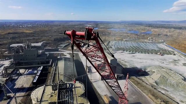 Ангарскцемент, с высоты птичьего полета! смотреть онлайн