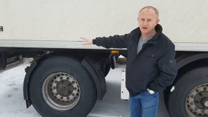 Полуприцепы рефрижераторы с поворотной осью как маневрировать