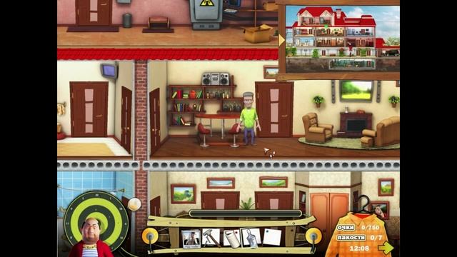 Прохождение игры Как достать соседа Каникулы олигарха [Уровень 6] смотреть онлайн