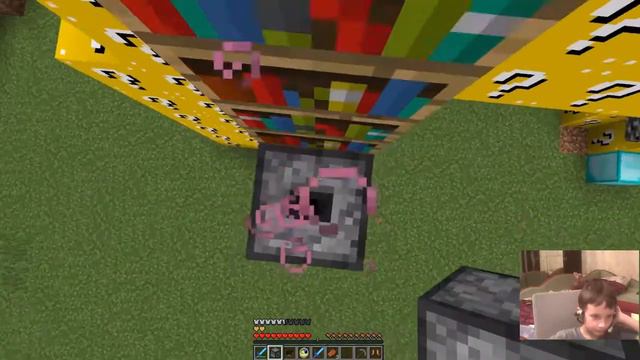 нубик ломает лаки блоки в майнкрафт смотреть онлайн