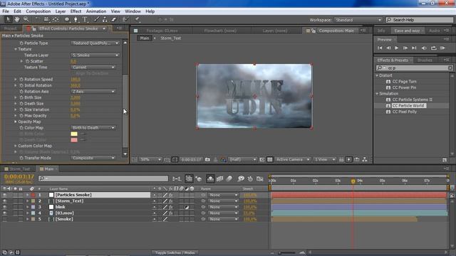 Cinema 4D Storm Text tutorial. Part 2 смотреть онлайн