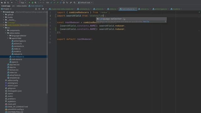 React-redux for Travel-app structuring applications смотреть онлайн