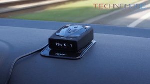 Пример работы радар-детектора iBOX PRO 800 SIGNATURE SE