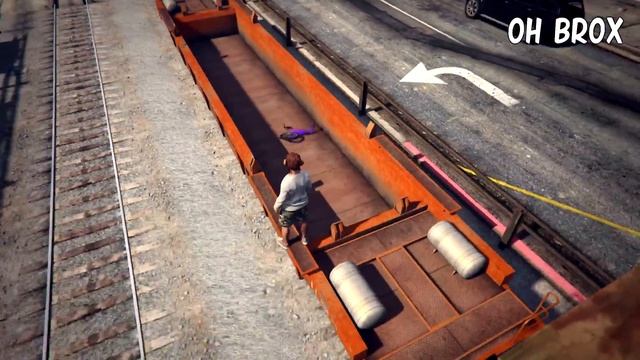 MASSIVE GTA 5 STUNTS & FAILS (Funny Moments Compilation) смотреть онлайн