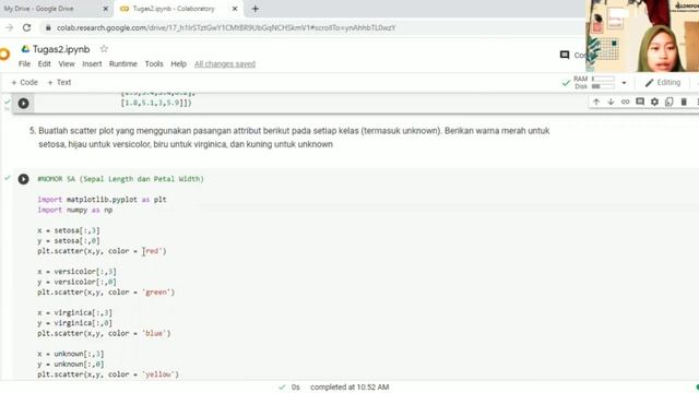 Modul 2 Praktikum Datamining Eksplorasi Data dengan Matplotlib | Nurhafifah_202410102009 смотреть онлайн