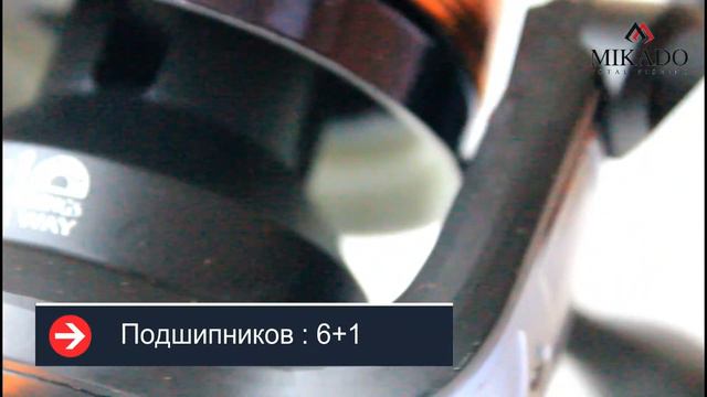 Обзор катушки Mikado FINE LINER QUICK DRAG 9007 смотреть онлайн