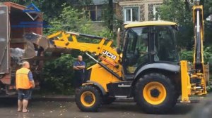 Откидные вилы на ковш экскаватора погрузчика JCB