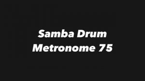 Samba Drum Metronome 75