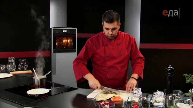 Баклажанная икра на тыквенном пюре смотреть онлайн