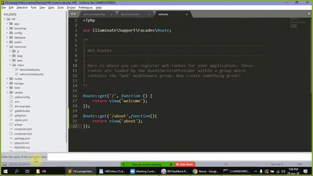 Complete Project on Laravel 7 from Scratch  Urdu/Hindi Tutorial by Afnan Yousuf Part 1