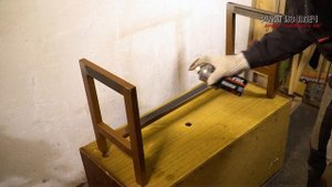 Простая мебель из профильной трубы. Этим стоит обзавестись!