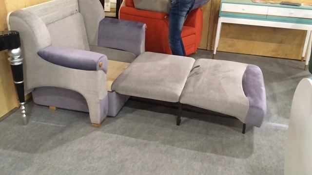 Диван-трансформер "Реклайнер" смотреть онлайн