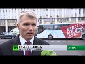 Russia Today: Raising the flag