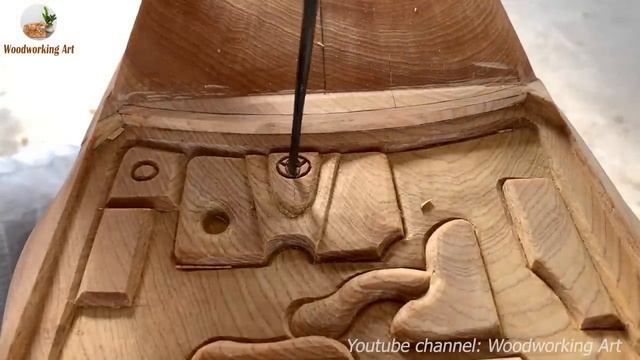 I renovated and upgraded my car 2023 Toyota Camry - Woodworking Art_HD_60fps.mp4