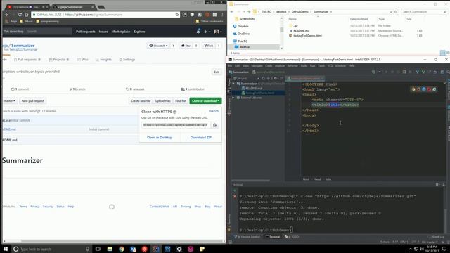 Github Forking and Pull Requests смотреть онлайн
