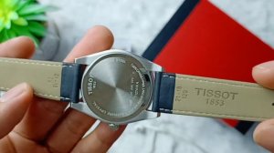 Tissot T-Classic Gentleman Black Dial Black Leather