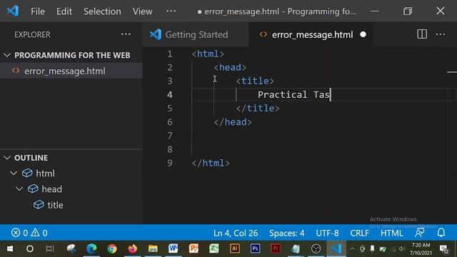 JavaScript Practical Task 1