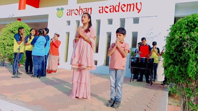 Satyam shivam Sundra prayer |Morning assembly || Arohan academy смотреть онлайн
