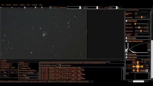 NGC 2261 Hubble's Variable Nebula - live view and EAA through my Skywatcher 150 mm Newton telescope