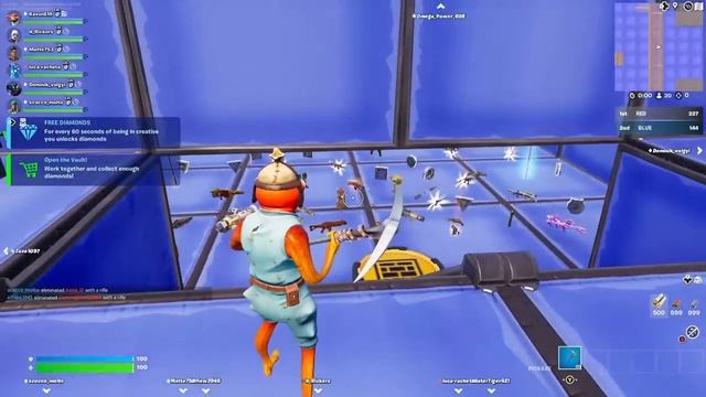 OG MYTHICS in Fortnite Creative MAP CODE! (Vault Unlocked)