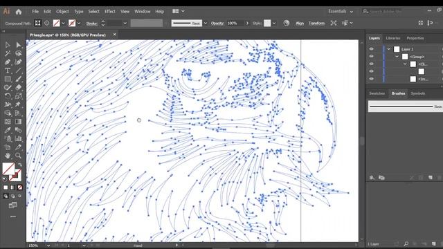 Converting PSD shape layer to vector file EPS, SVG and AI смотреть онлайн