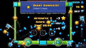 Ээээээээээээ... Да это оно. Geometry Dash.
