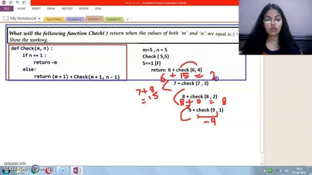 Output Based Questions Of Recursion | Recursion in Python | CBSE Class - XII | Computer Science