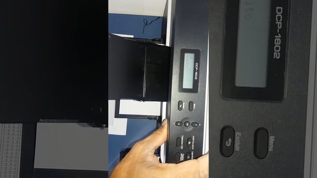 Reset toner brother DCP 1602 смотреть онлайн