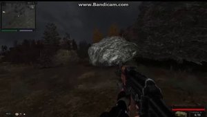 Сталкер путь человека ружье для охотника в темной долине