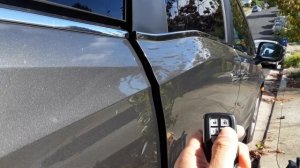 2018 Honda Odysseus EX-L slide door problem