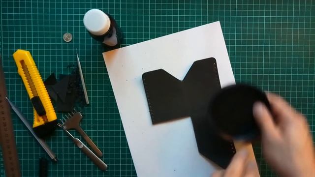 Финиш для кожи / DIY Картхолдер /Аппретура покрытие для кожи /