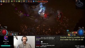 Double Strike, Soul Eater, Voidforge is fast but slow, huh? - Path of Exile (3.21 Crucible)