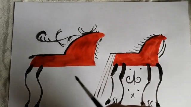 Занятие "Знакомство с мезенской росписью" смотреть онлайн