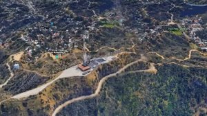 Достопримечательности мира. Знак Голливуда HOLLYWOOD