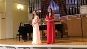 АЛИНА  ЧЕРТАШ ДУЭТ ЛИЗЫ И ПОЛИНЫ из оперы "Пиковая дама!