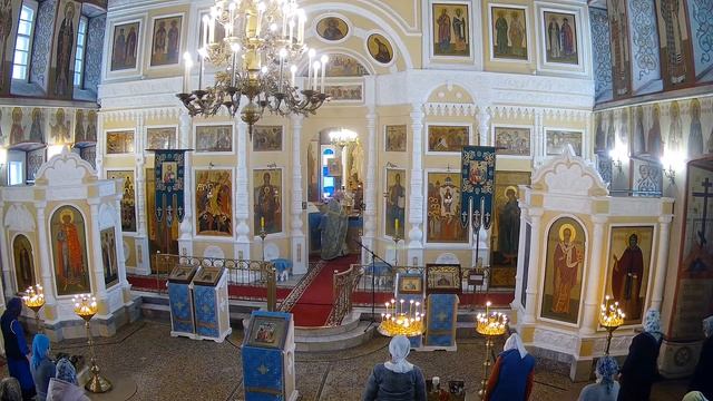 Литургия. Введение во храм Богородицы. 4 декабря 9.00 смотреть онлайн