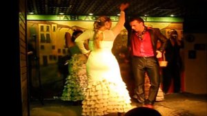 ★►Испанский танец Фламенко (flamenco) в Альбайсин Гранада Испания tablao albayzin  ★►