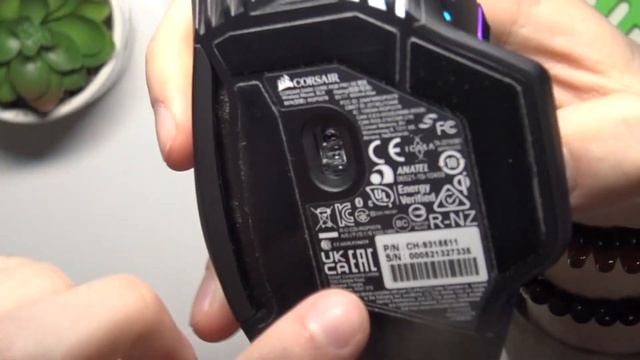 Corsair Dark Core RGB | Где найти серийный номер мышки Corsair Dark Core RGB
