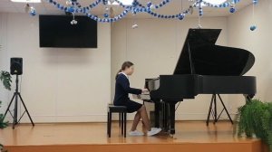 Мошковский. Соч. 91, этюд №2.  Власьевская Алёна.