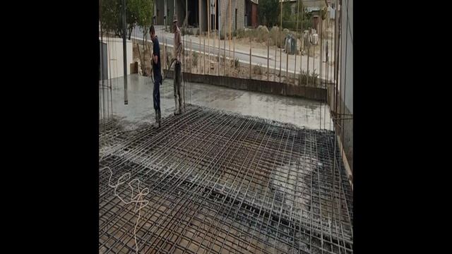Заливка бетона