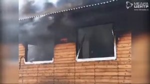 Пожар оставил без крова семью под Великим Устюгом